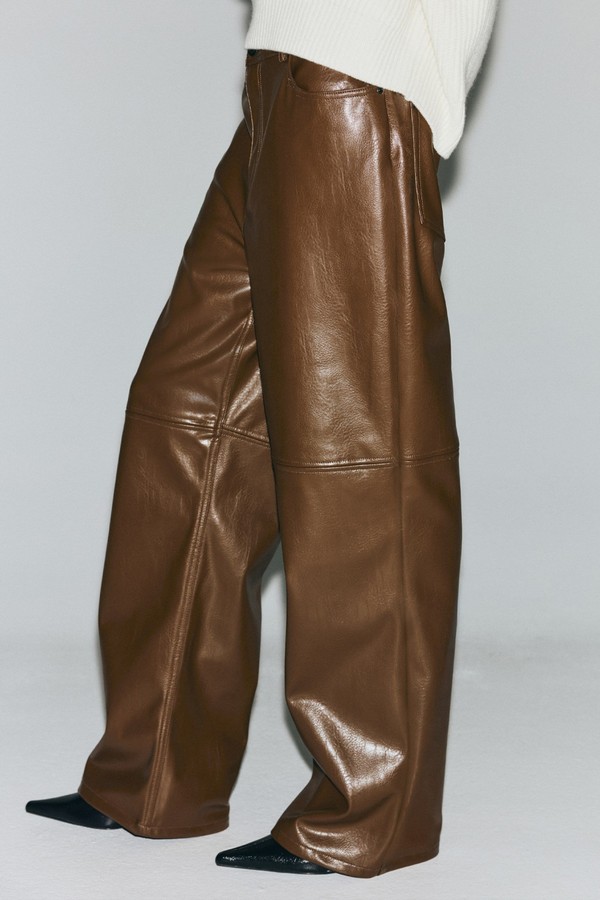 Coated Trousers from H&M