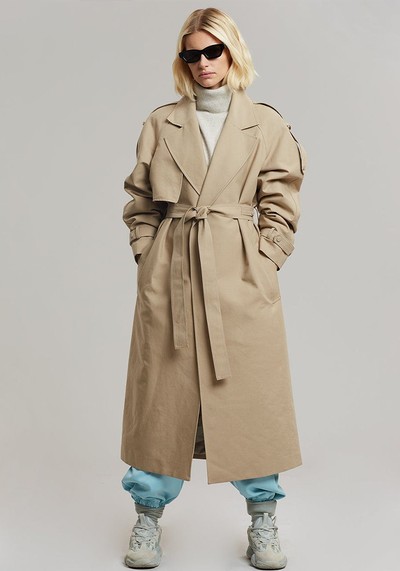 Rhodes Trench Coat from Frankie Shop