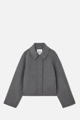 Short Double Faced Wool Jacket from COS