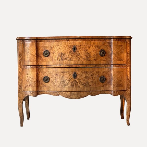 C1760 Venetian Olive Wood Commode from Nick Jones