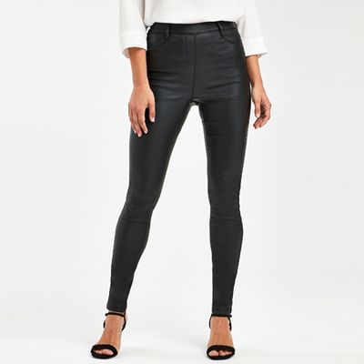 Pull-On Coated Leggings from Next