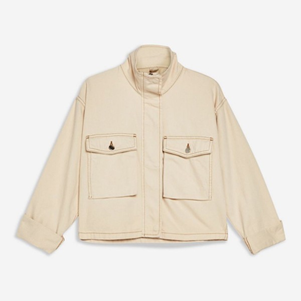 Funnel Neck Shacket