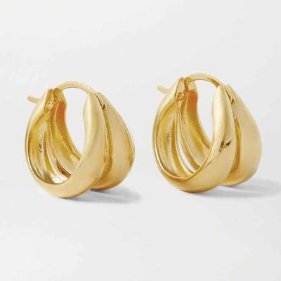Gold Vermeil Hoop Earrings from Sophie Buhai