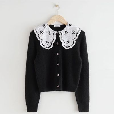 Cropped Texture Cotton Cardigan, £95 | & Other Stories