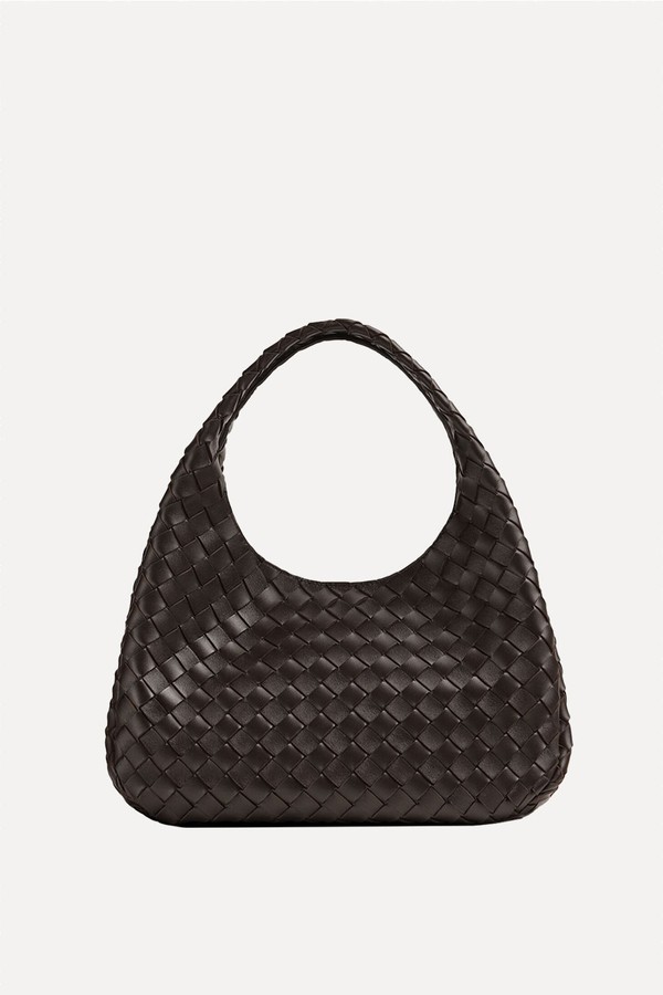 Campana Medium Leather Shoulder Bag from Bottega Veneta