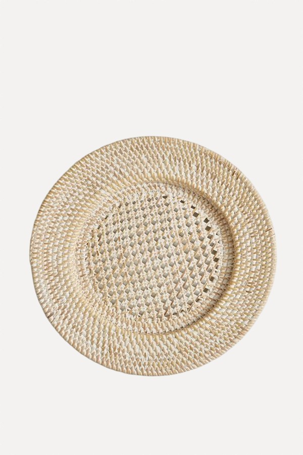 Churchgate Woven Rattan Charger Plate