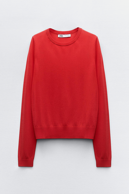 Fine Knit Sweater from Zara