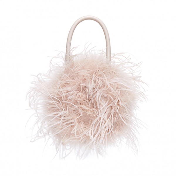 Zadie Feather Circle Tote from Loeffler Randall
