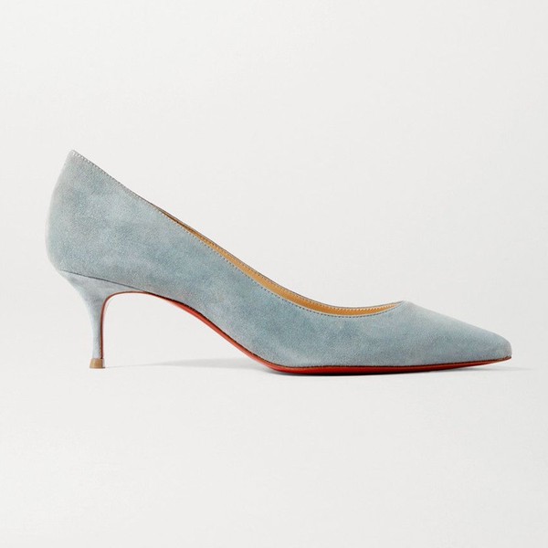 Kate 55 Suede Pumps from Christian Louboutin