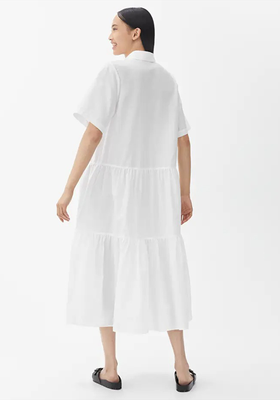Cotton Lyocell Tier Dress