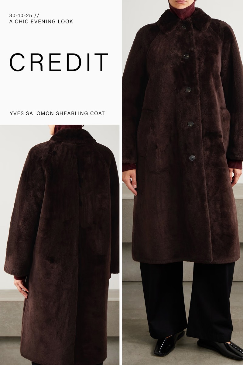 Shearling Coat from YVES SALOMON