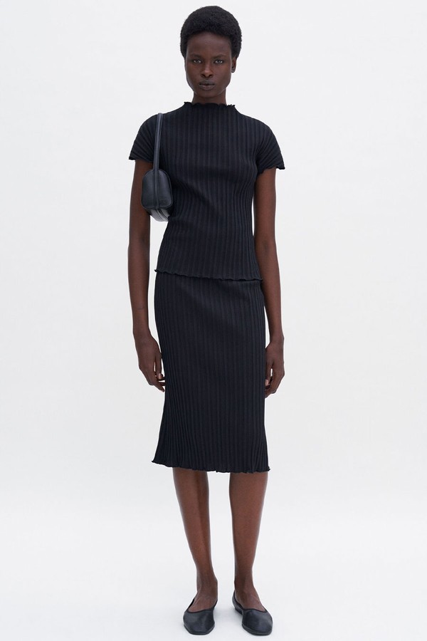 Cotton Rib Slip Skirt from Filippa K