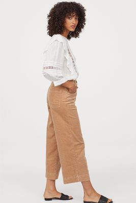 Cotton Corduroy Trousers from H&M