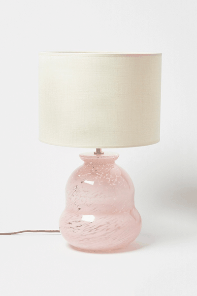 Oakley Glass Desk & Table Lamp from Oliver Bonas 