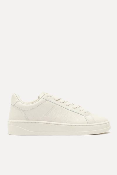 Leather Sneakers from Zara