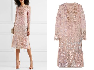 Sequin-Embellished Tulle Dress from Needle & Thread