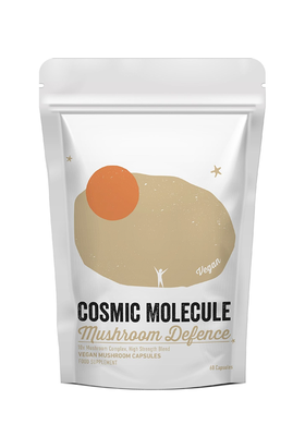 Mushroom Defence from Cosmic Molecule
