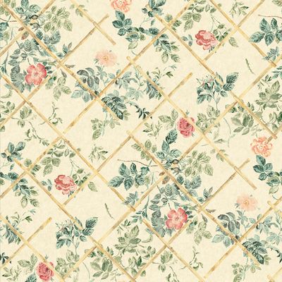 Rose Trellis Wallpaper  from Madeaux By Richard Smith 