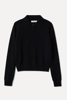 100% Cashmere Polo Neck Sweater from Mango