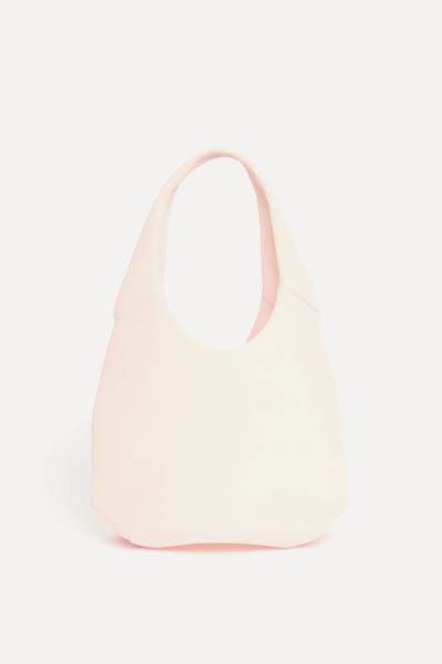 Pink Neoprene Preowned Mini Hobo Shoulder Bag from Simone Rocha