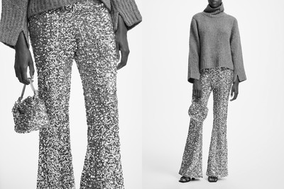 Shimmering Attraction Pants, £409.98 | Dorothee Schumacher