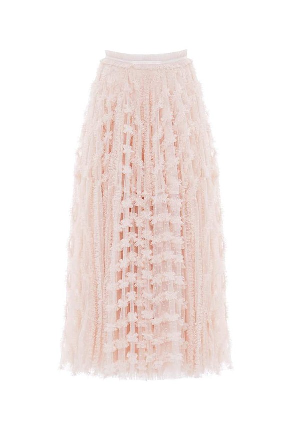 Florence Ruffle Ankle Skirt