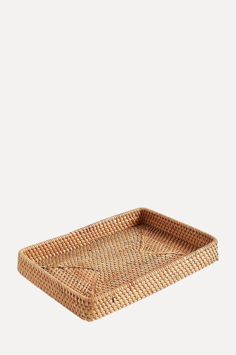 Rattan Flat Tray