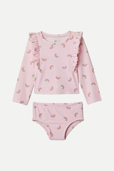 Gap Rashguard and Bikini Bottom Baby Set  from Next