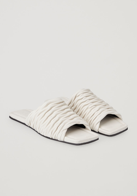 Leather Square Toe Sandals  from COS