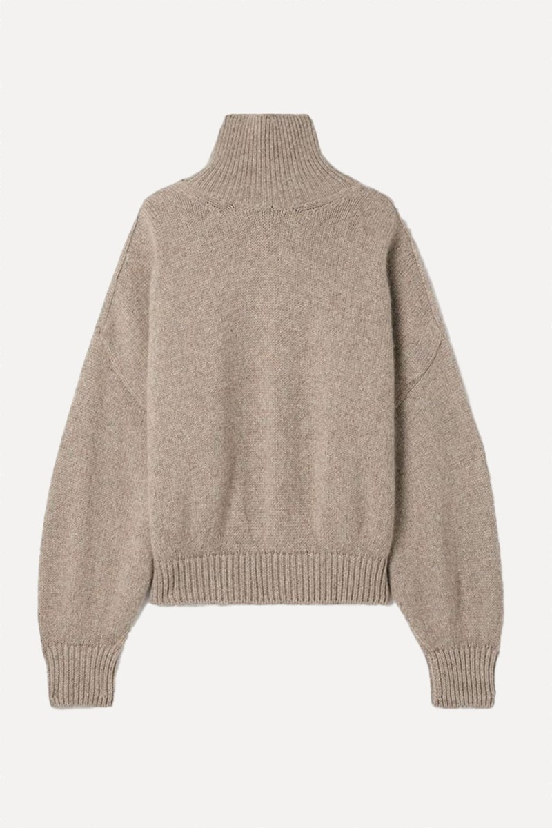 Willem Cashmere Turtleneck Sweater from Khaite