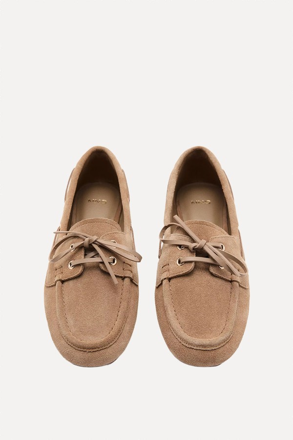Suede Driving Shoes from Mango