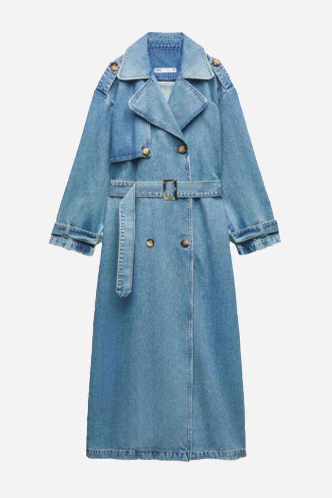 Z1975 Denim Trench Coat from Zara