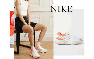 ZoomX Invincible Run Neoprene-Trimmed FlyKnit Sneakers from Nike