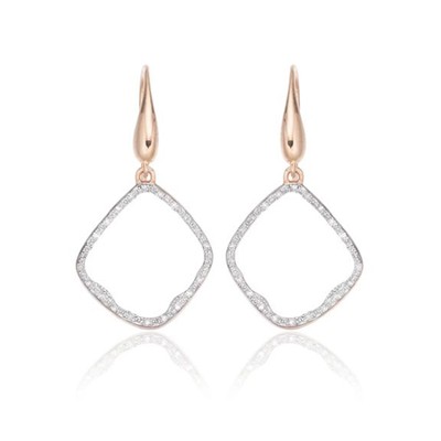 Riva Diamond Hoop Earrings