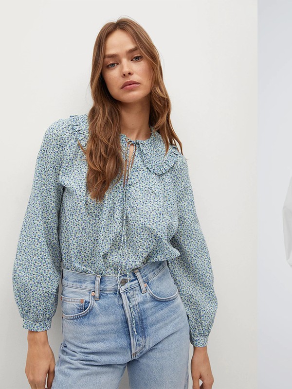 19 New Collar Blouses We Love