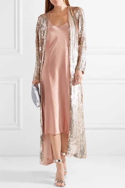 Bardot Sequined Chiffon Coat from Temperley London