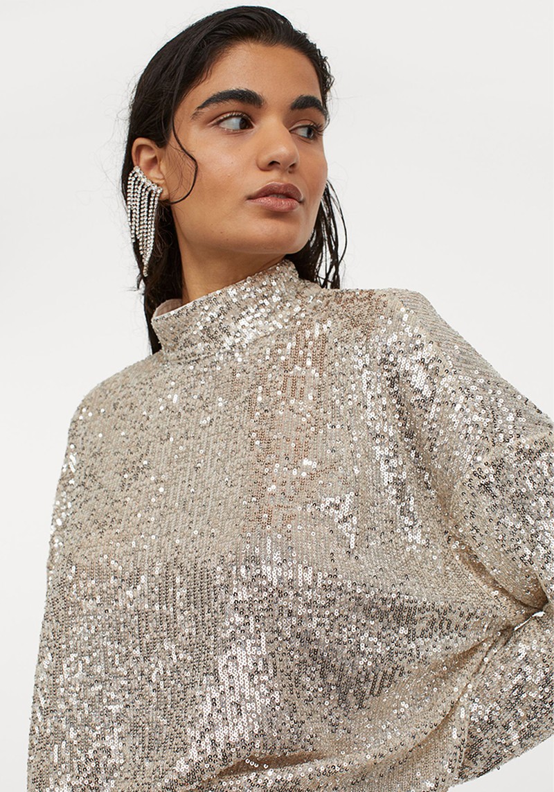 Sequined Blouse from H&M