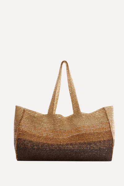 Gradient Natural Fiber Bag