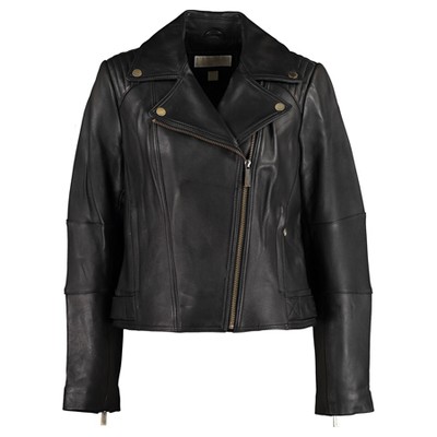 Black Leather Biker Jacket