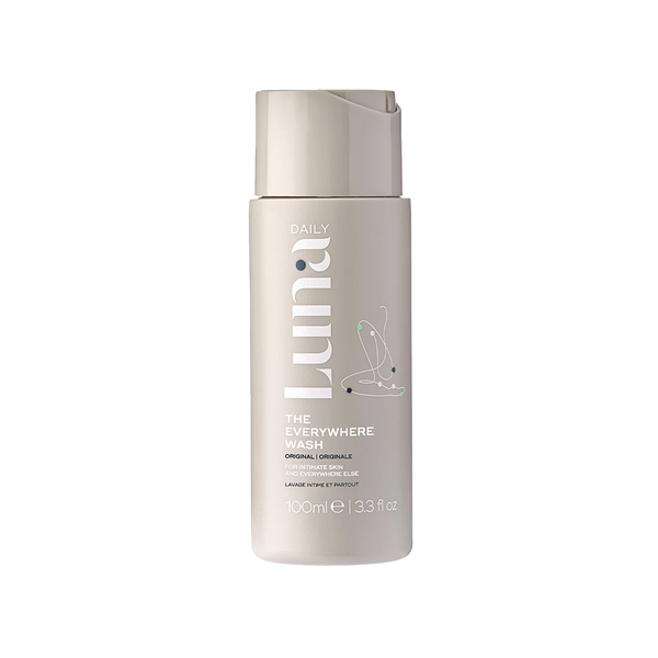 The Everywhere Wash Mini Ph Balancing With Prebiotics + Vitamins C+E from Luna Daily