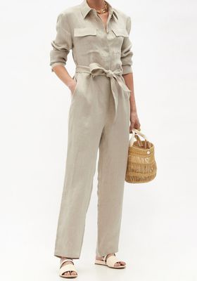 Antwerp Linen Jumpsuit from Asceno