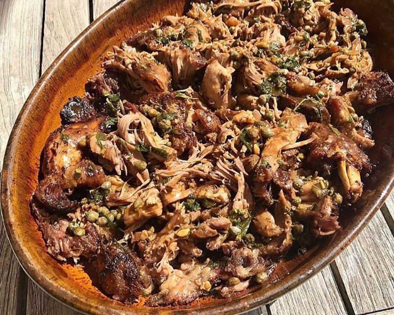 Slow Roasted Lamb
