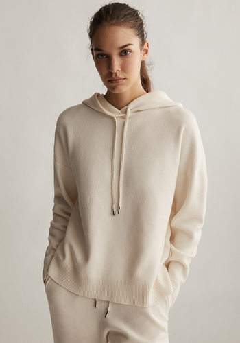 Hooded Knit Jumper