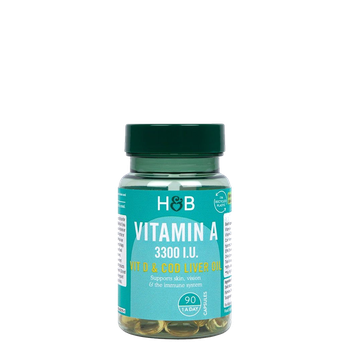 Vitamin A 3330IU + Vit D & Cod Liver Oil from Holland & Barrett 