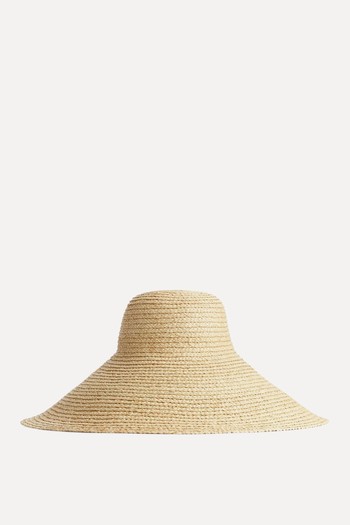 Wide Brim Straw Hat   from ARKET 