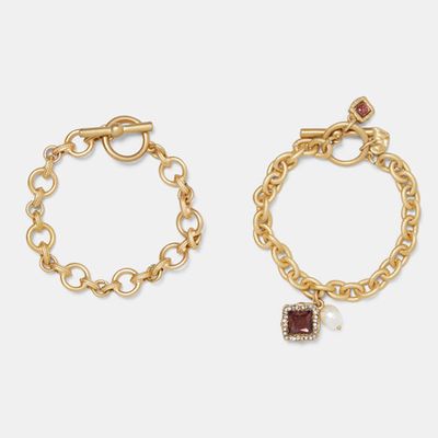 Chain Charm Bracelets from Zara