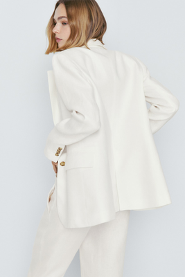 Two-Button 100% Linen Suit Blazer, £149 | Massimo Dutti