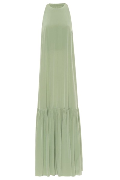 Sleeveless Flared Maxi Dress from Tibi