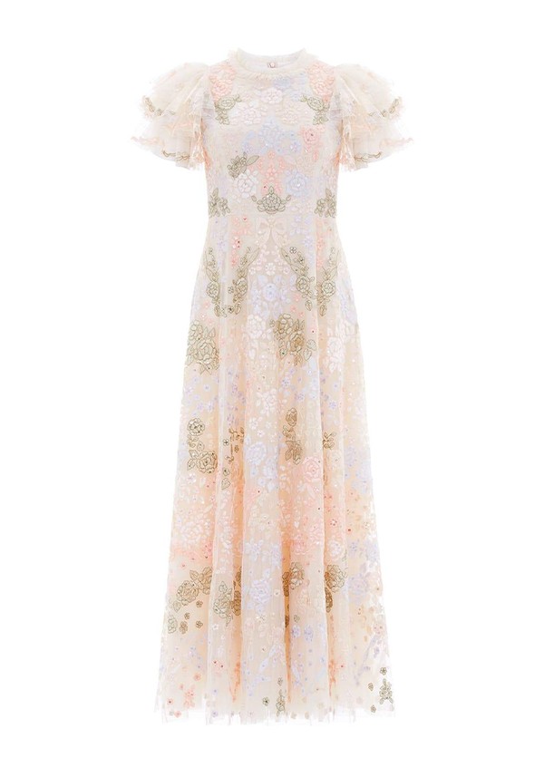 Elin Blossom Ankle Gown