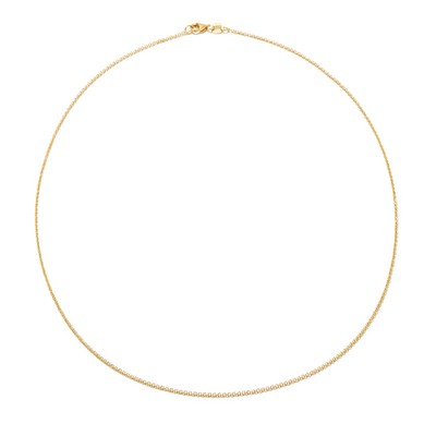 Rolo-Chain 18kt Gold Necklace from Lizzie Mandler